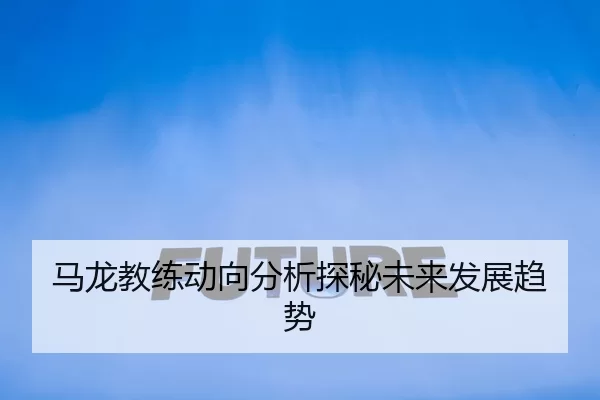 马龙教练动向分析探秘未来发展趋势
